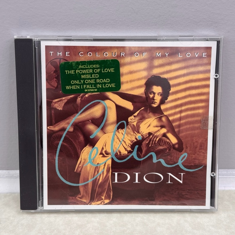 Celine Dion: The Colour Of My Love (CD 1993 Epic Music) Pop Adult‎ Contemporary